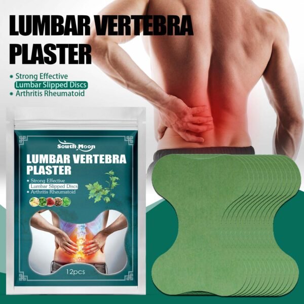 Lumbar Vertebra Plaster, Relieve Lumbar Stiffness, Swelling And Pain Lumbar Disc Protruding Muscles And Bones Care Patch