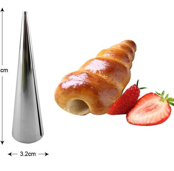 8 Pieces Cannoli Forms Stainless Steel Baking Mold