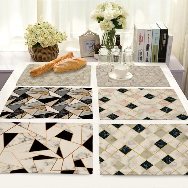 Household Marble Series Heat Insulation Pad