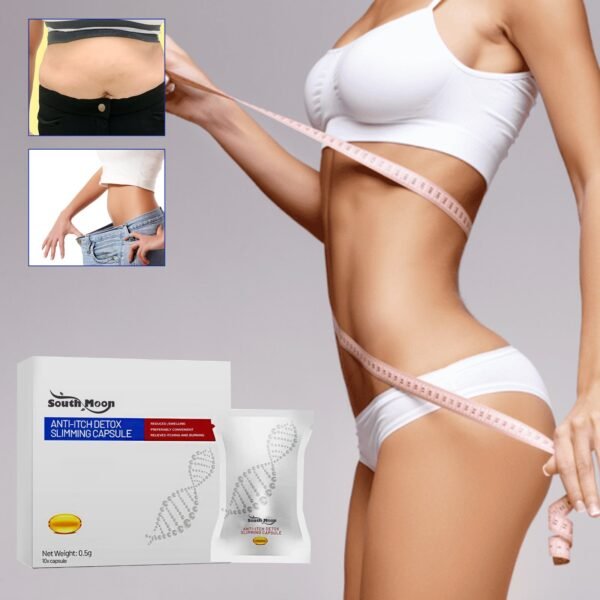 Anti-itch Detox Sliming Capsule, Firming Arms Bye Belly Fat Body Shaping Capsule For Women