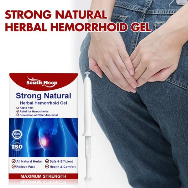 Strong Natural Herbal Hemorrhoid Gel, Repair Anal Relief Itching Discomfort And Hemorrhoid Treatment Gel