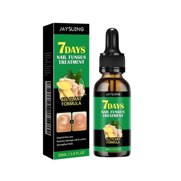 Jaysuing Ginger Nail Care Solution. Repair Hand. Foot And Nail Care Soft Nail Shine Moisturizer Gray Nails