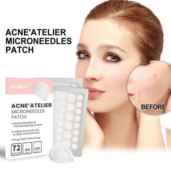 Acne Patch, Repair Acne Pimple Facial Redness Clean Pores Moisturize Skin Patch