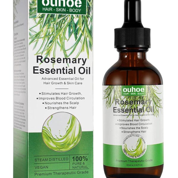 Rosemary Hair Dense Essential Oil, Prevent Hair Breakage And Hair Loss Strong, Strong And Solid Hair Moisturizing Root Dense Essential Oil
