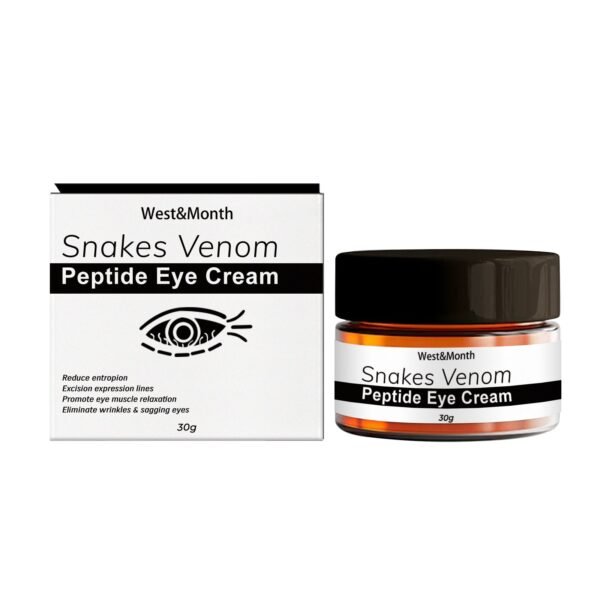 Snake Venom Peptide Eye Cream Gently Nourishes Skin, Reduces Fine Lines, Hydrates And Moisturizes Eye Cream