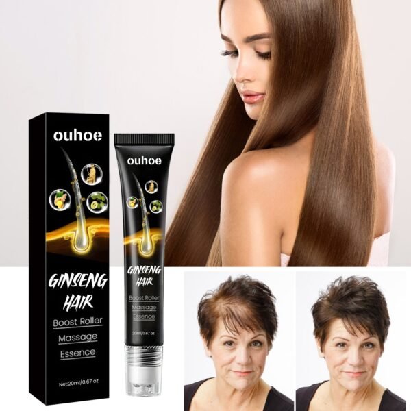 Ginseng Massage Essence, Moisturizes Scalp Strengthens Hair Prevents Loss Hair Care Essence