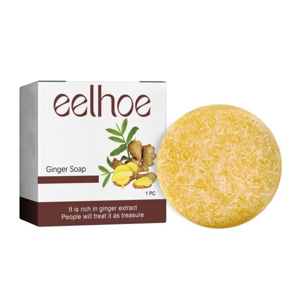 Ginger Soap, White Hair Repair Natural Black Hair Moisturizing Soft Clean And Nourishing Hair Care Shampoo Soap