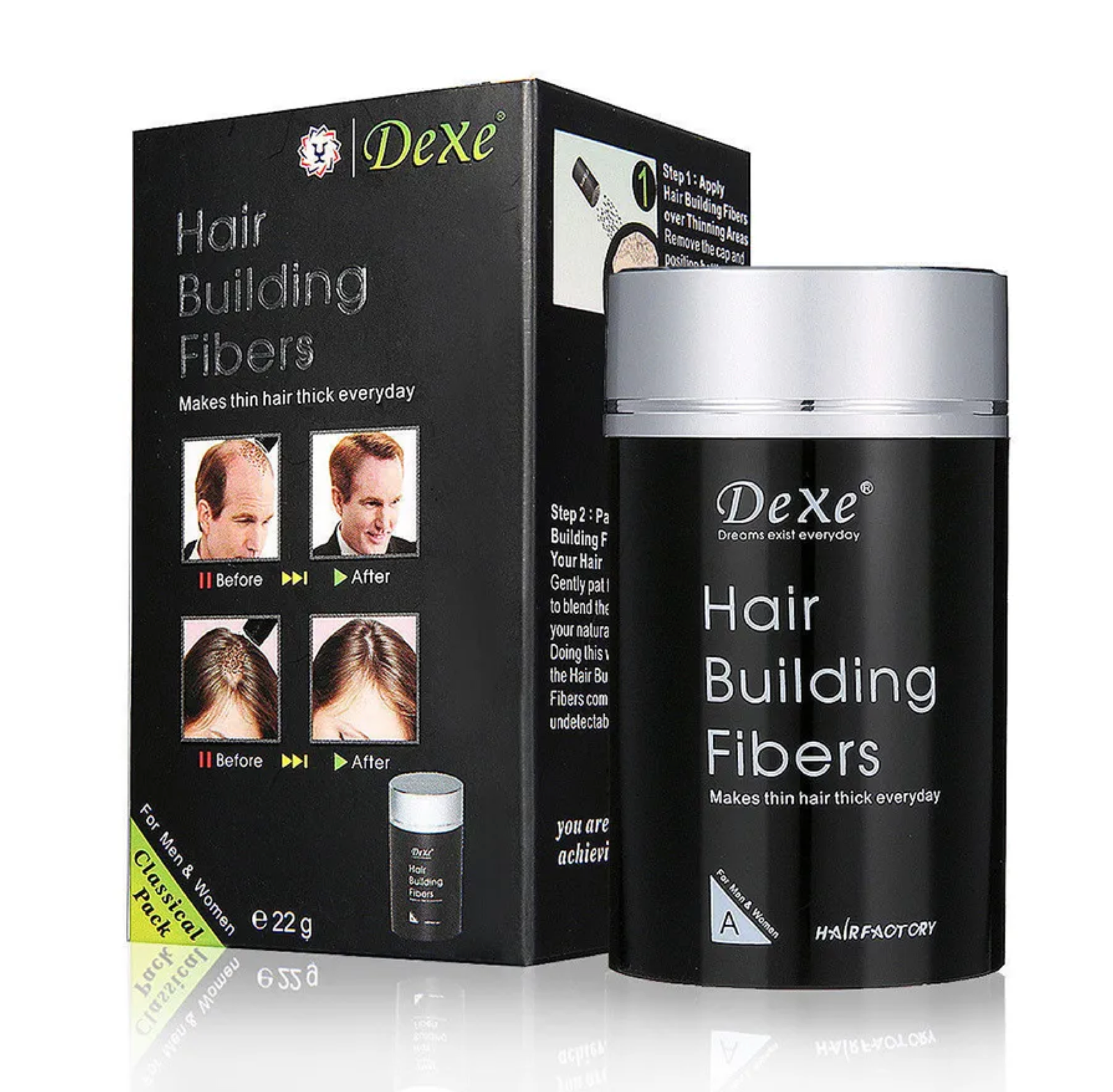 DexeHairBuildingFibers22g