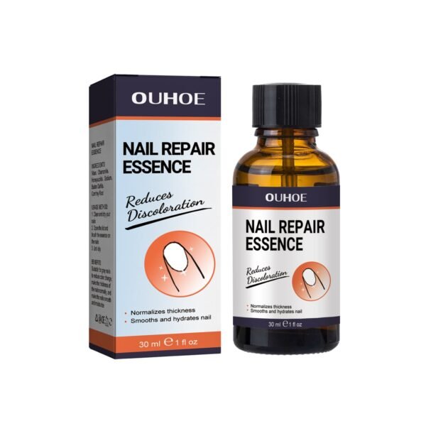 Nail Repair Essence, Soft Nail Thickening Nails Smooth Ingrown Toenails Grey Nails Repair Essence