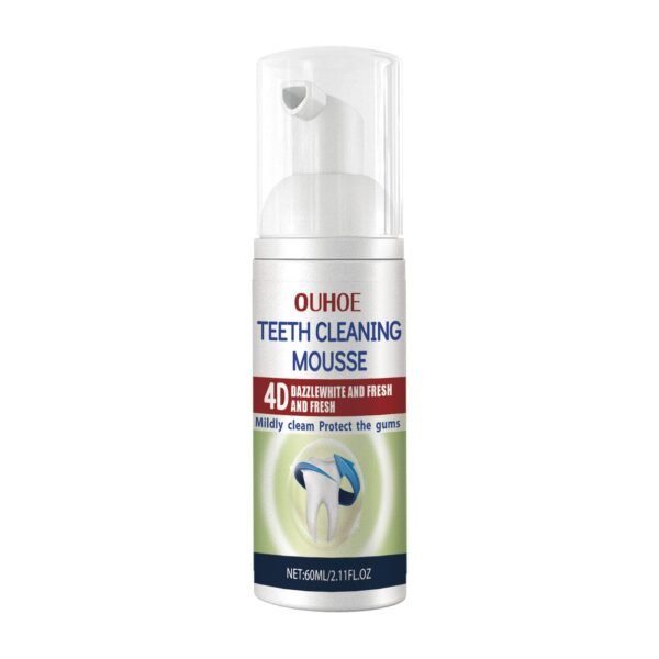 Tooth Cleaning Mousse, Mouth Clean Fresh Bright White Anti-decay Foam Toothpaste