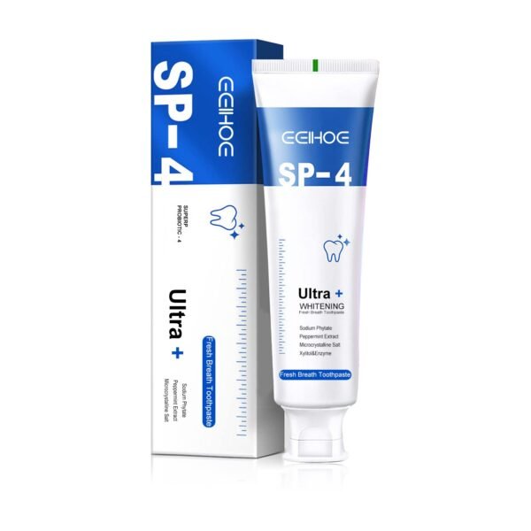EELHOE Fresh Breath Toothpaste Cleans Teeth Odor Care For Mouth Daily Whitening And Moisturizing Toothpaste