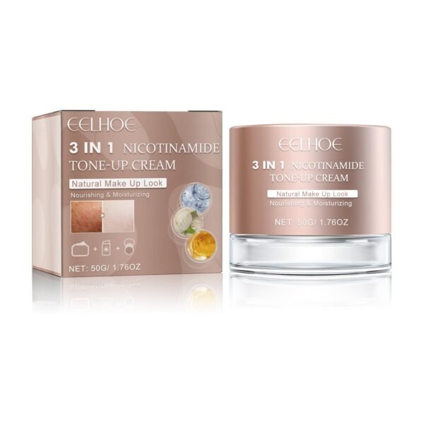 3 in 1 Whitening Brightening Cream Moisturizing Fresh Non-Sticky Concealer Moisturizing Even Brightening Skin Cream