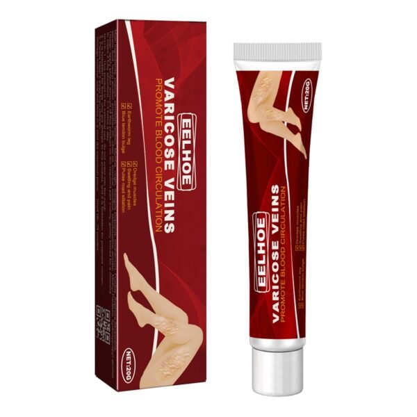 Venous Massage Varicose Cream, Relieves Bulging Leg Blood Vessels And Swollen Leg Earthworm Venous Massage Cream