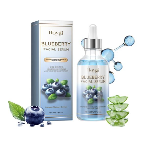 Blueberry Facial, Care Facial Skin Deep Cleansing Anti-Wrinkle Skin Care Essence Beauty Brightening Cream
