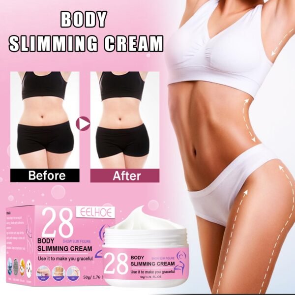 Body Slimming Cream, Massaging Sculpting Firming Nourishing Tender Skin Slim Body Cream