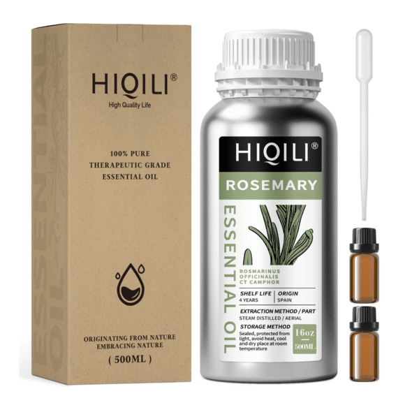 Hiqili Premium Rosemary Essential Hair Oil For Hair Growth 500ml