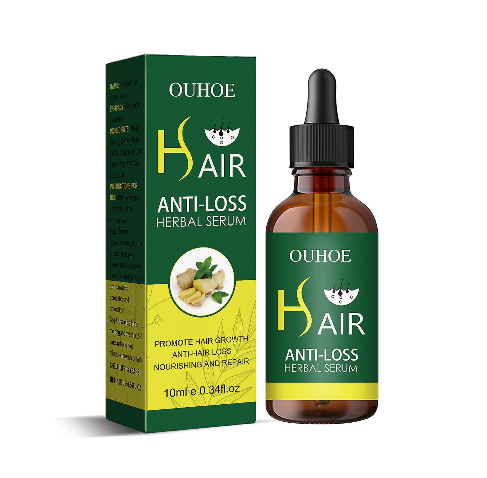 OuhoeAntiHairLossHerbalSerum10ml