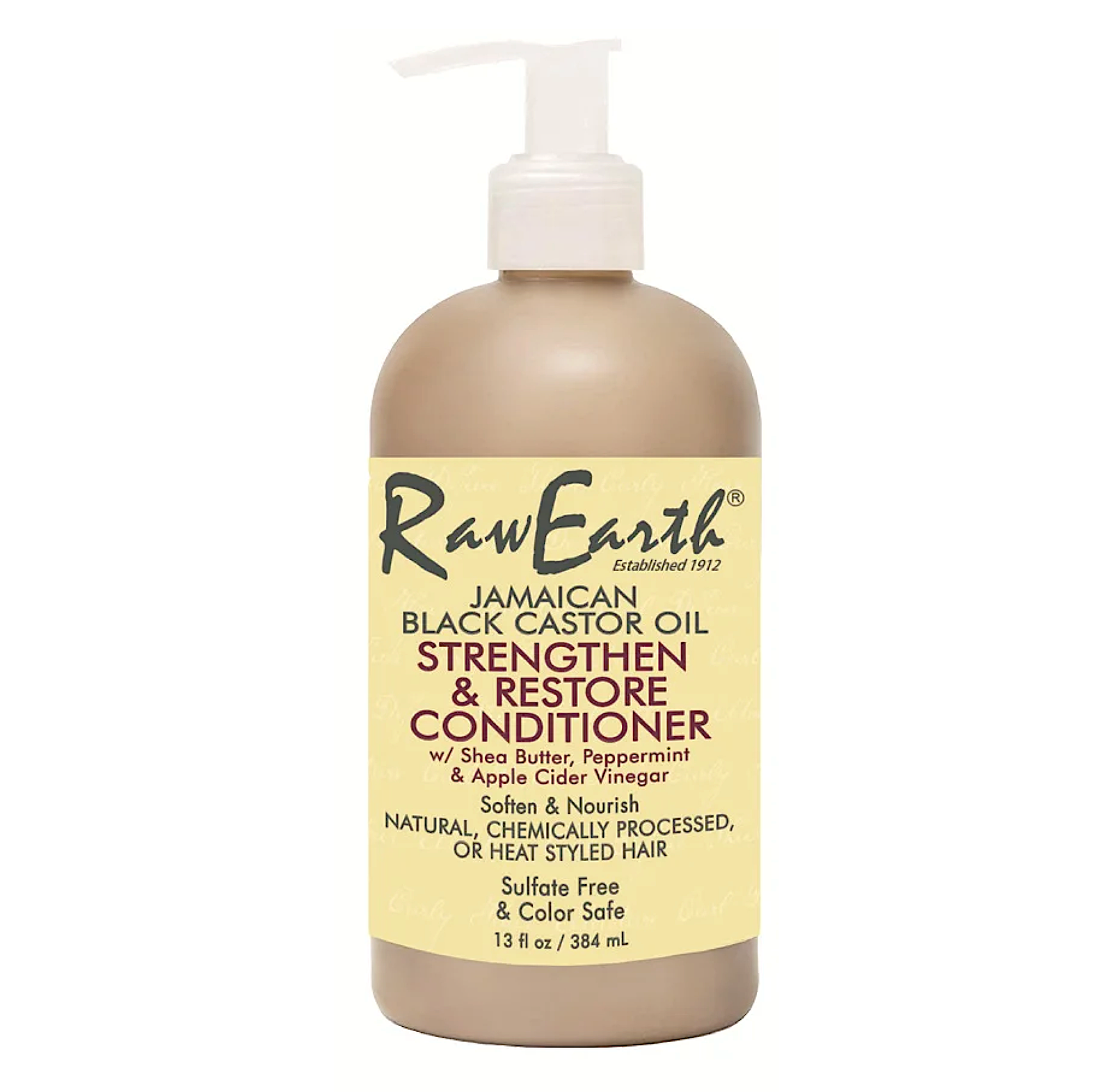 RawEarthBlackCastorOilStrengthen_RestoreHairGrowthConditioner500ml