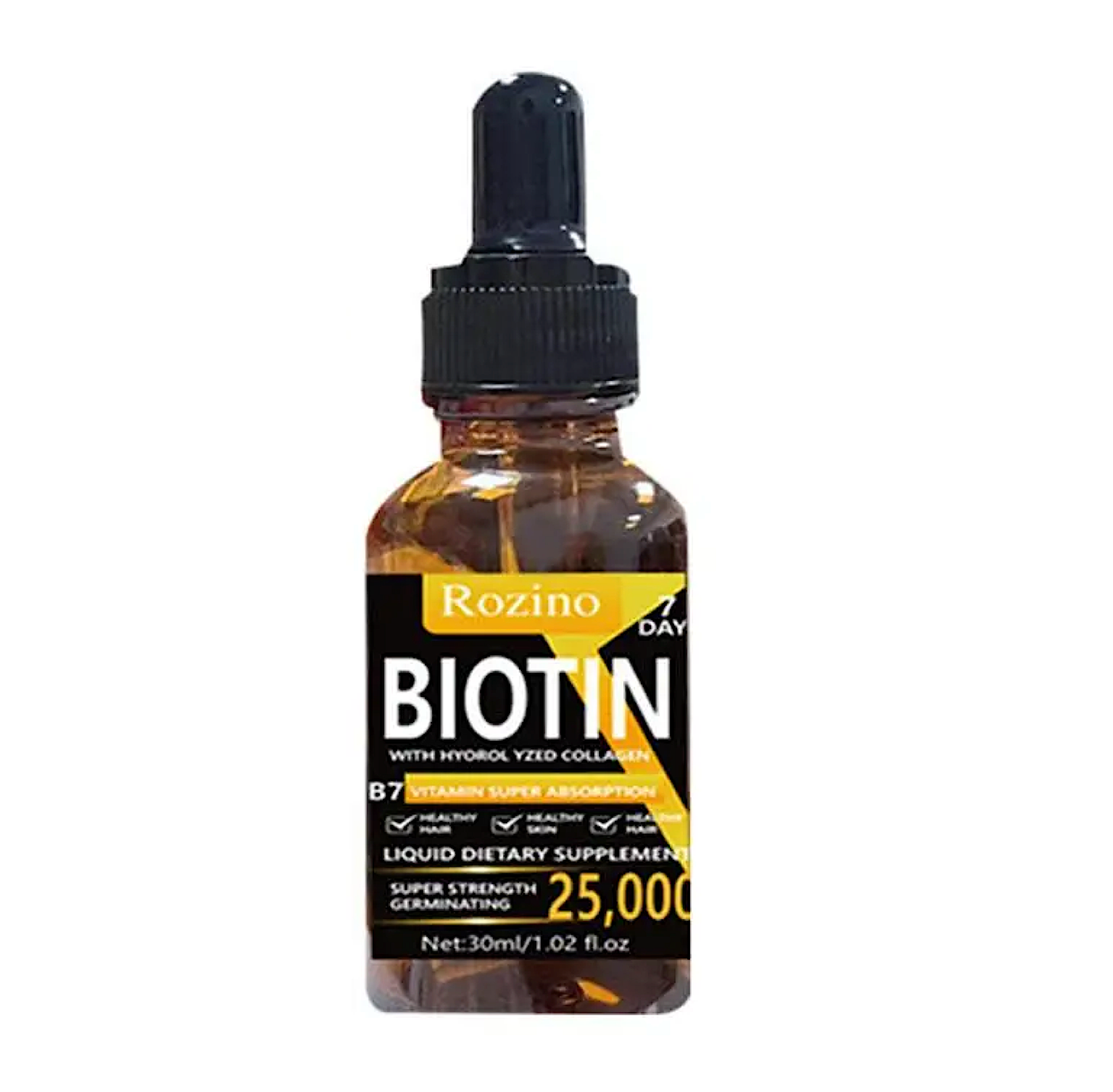 RozinoBiotinSuperStrengthB7VitaminAntiHairLossSerum30ml