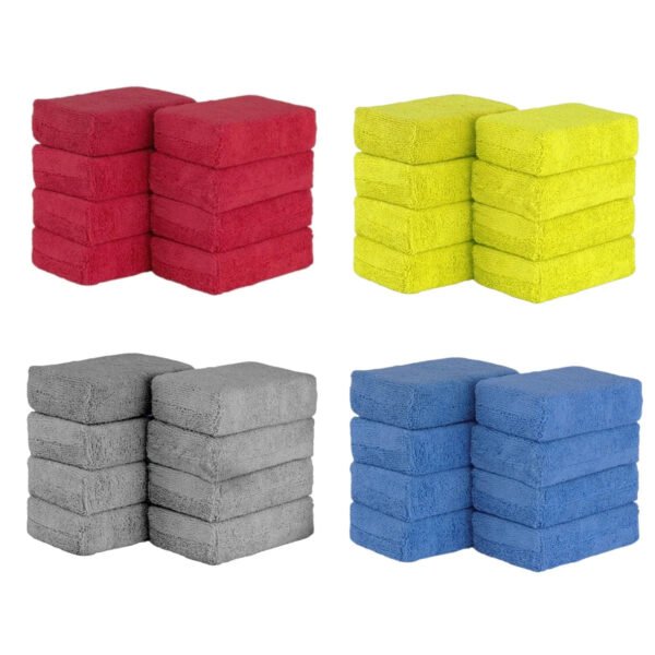 8PCS Microfibre Car Wax Pads