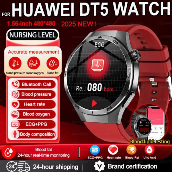 Health Care HUAWEI DT5 Nursing level Smart watch.