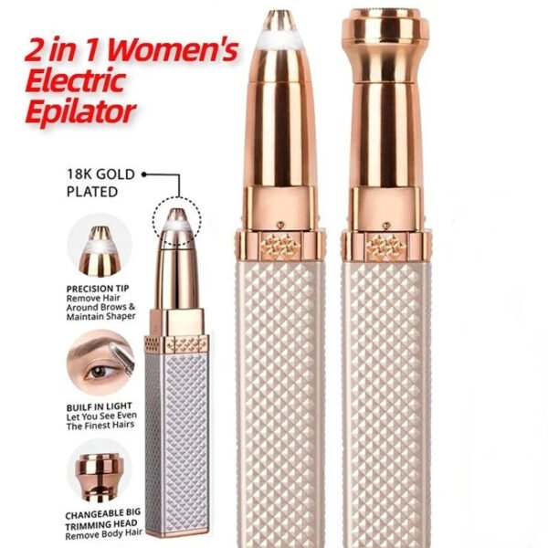2-in-1 Women's Epilator Shaver