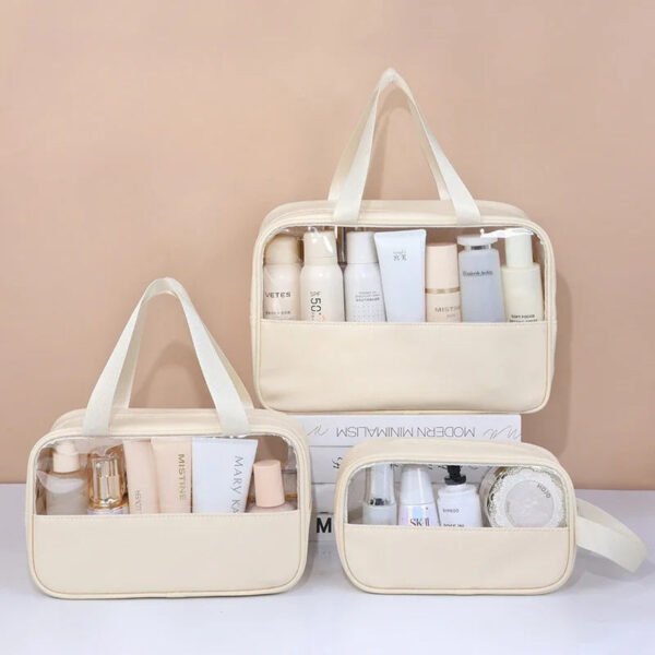 Large Transparent Travel Cosmetic Bag