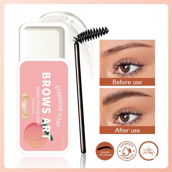 4-Color Waterproof Eyebrow Styling Wax