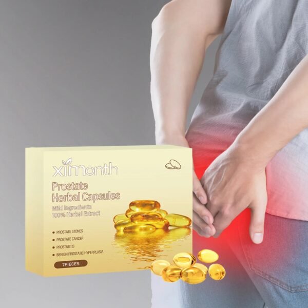 Prostate Herbal Capsules For Men.