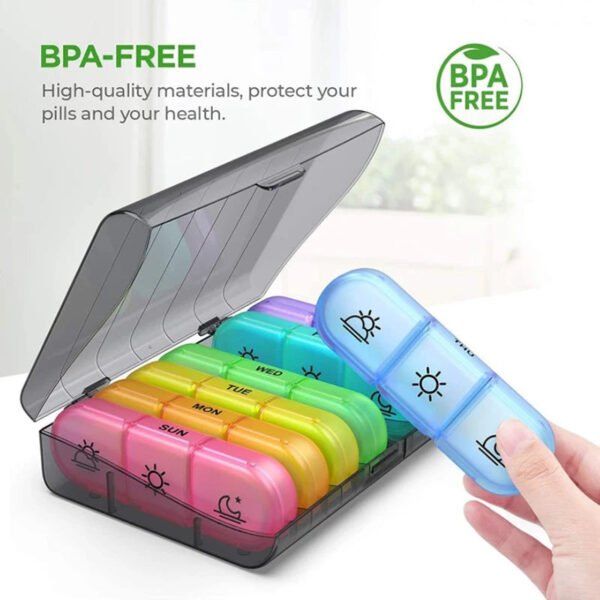 7 Days Pill Medicine Organizer