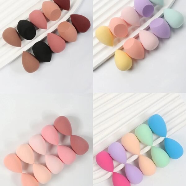 10pcs Mini Makeup Sponge Set