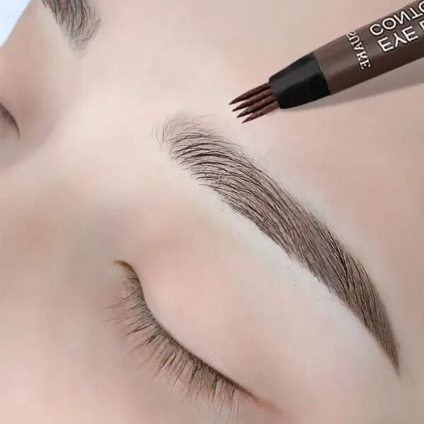4-Fork Waterproof Eyebrow Pencil